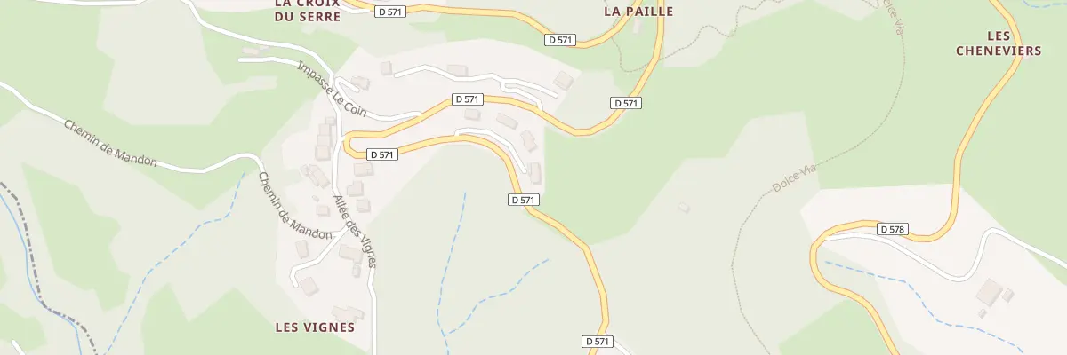 Plan du 115 Rue des Chambas à Saint-Cierge-sous-le-Cheylard