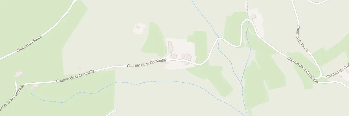 Plan du 610 Che de la Combelle à Saint-Agrève