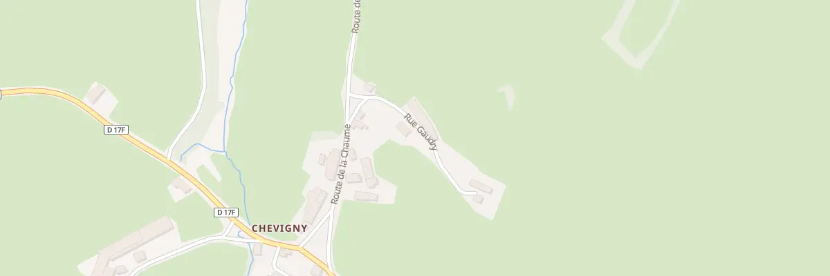 Plan du 5267 Hameau de Chevigny à Viévy