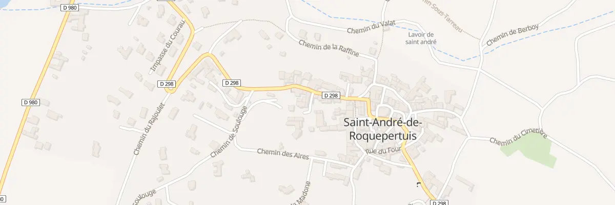Plan du 5352 Imp du Marius à Saint-André-de-Roquepertuis