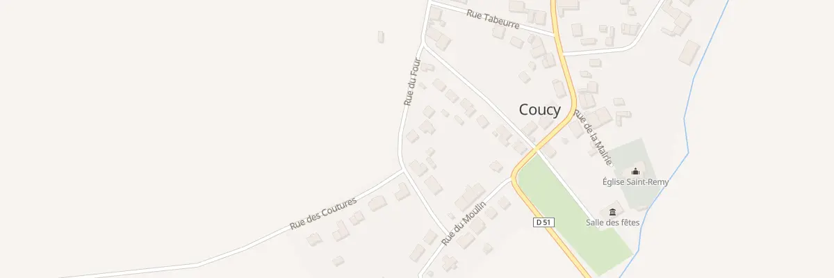 Plan du 15B Rue du Four à Coucy