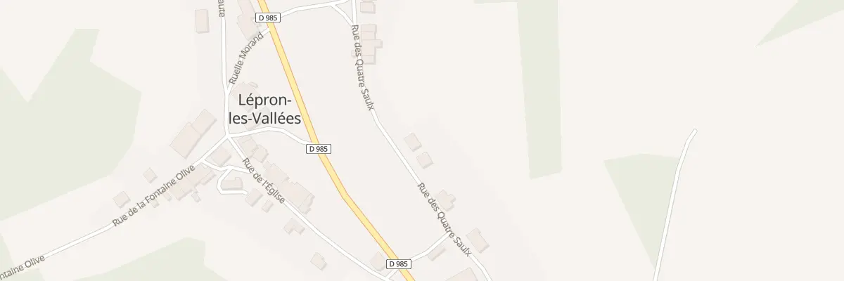 Plan du 5 Rue des Quatre Saulx à Lépron-les-Vallées