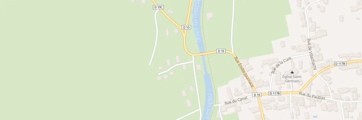 Plan du 2 Che des Écluses à Marigny-le-Cahouët