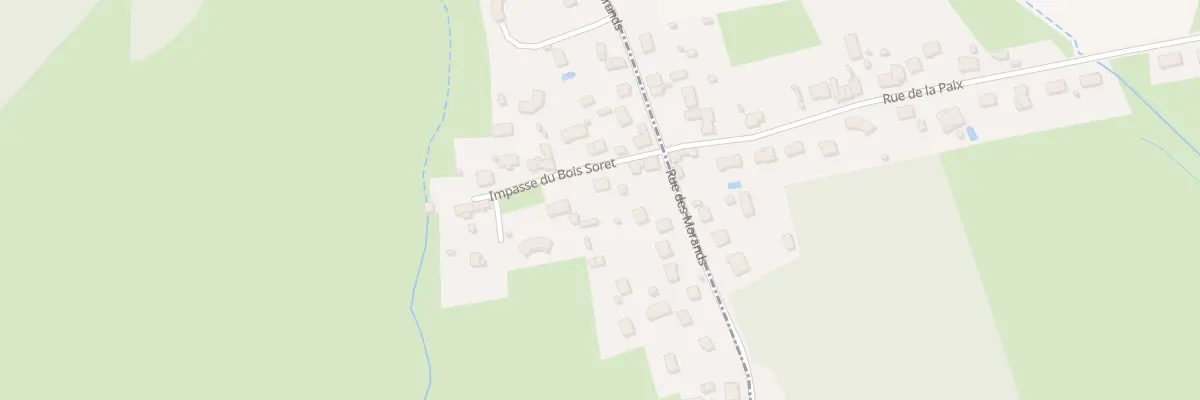 Plan du 3 Imp du Bois Soret à Saint-Eusèbe