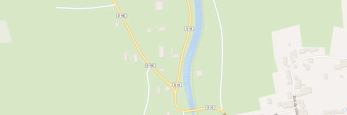 Plan du 2 Rte de Pouillenay à Marigny-le-Cahouët