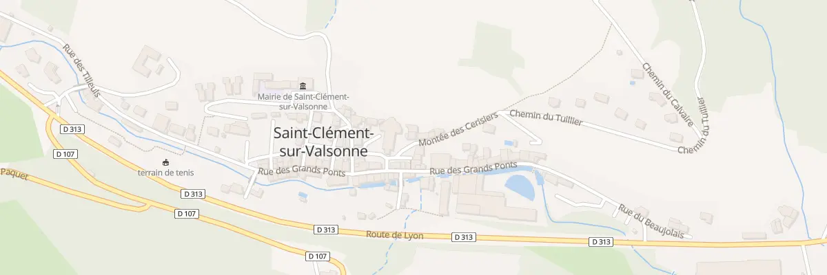 Plan du 4 Pl Soeur Marie Favre à Saint-Clément-sur-Valsonne
