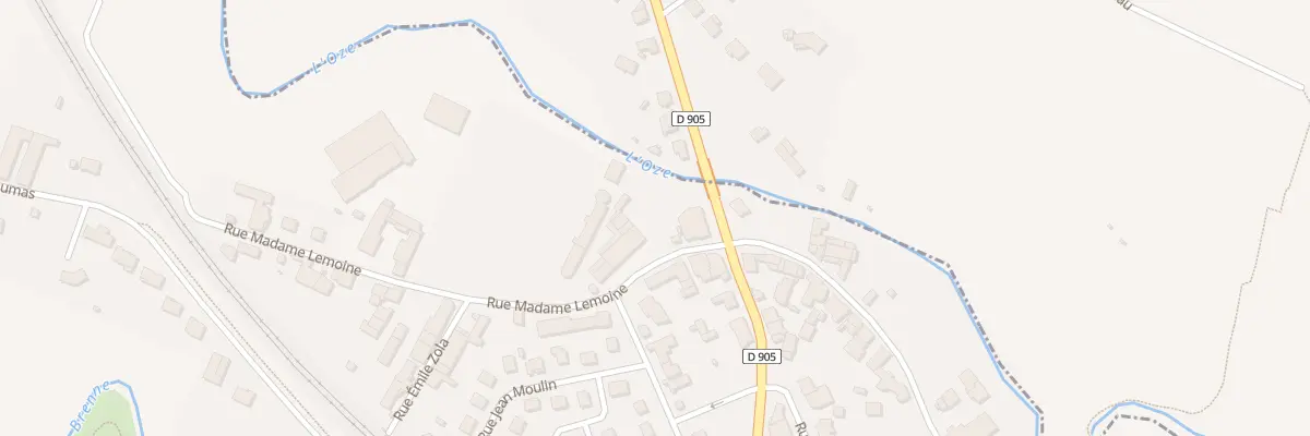 Plan du 4T Rue Madame Lemoine à Venarey-les-Laumes