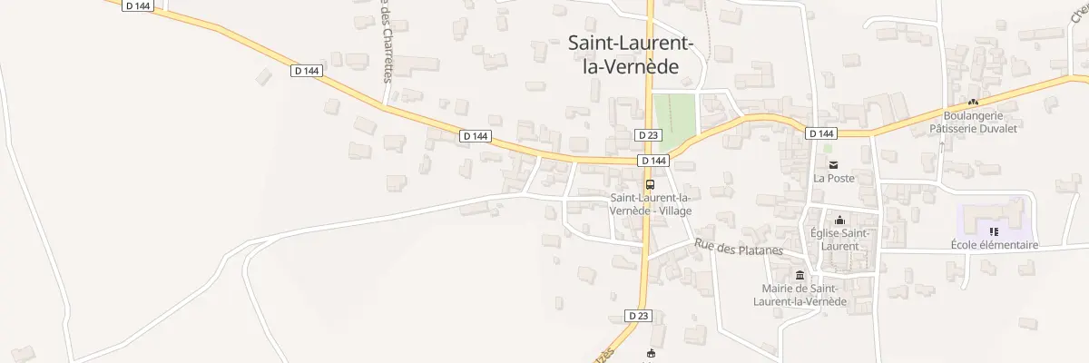 Plan du 5036 Les Rabades à Saint-Laurent-la-Vernède