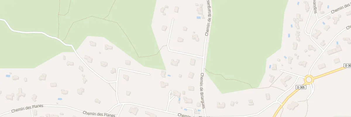 Plan du 5065A Briargues à Saint-Siffret