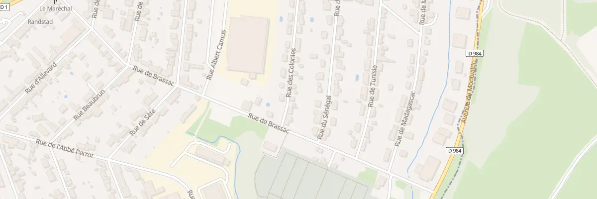 Plan du 19 Rue des Colonies au Creusot