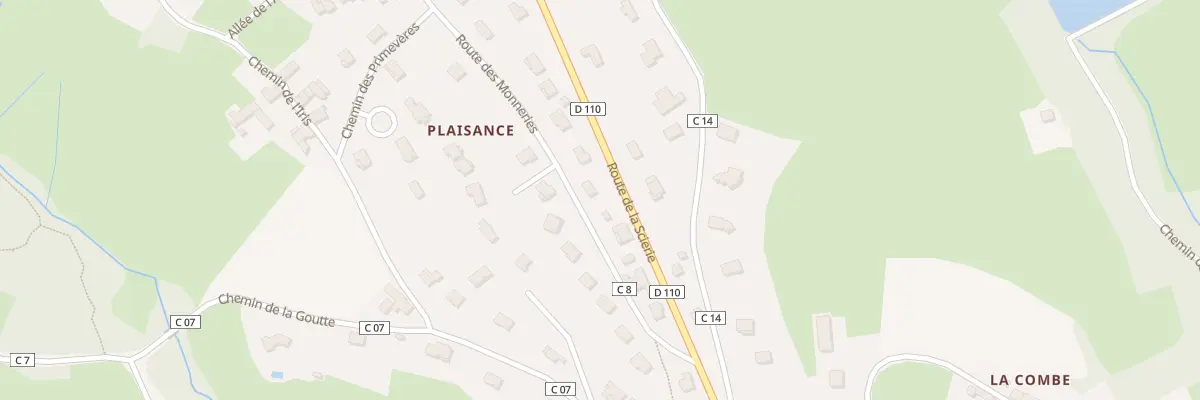 Plan du 269 Rte de la Scierie à Poule-les-Écharmeaux