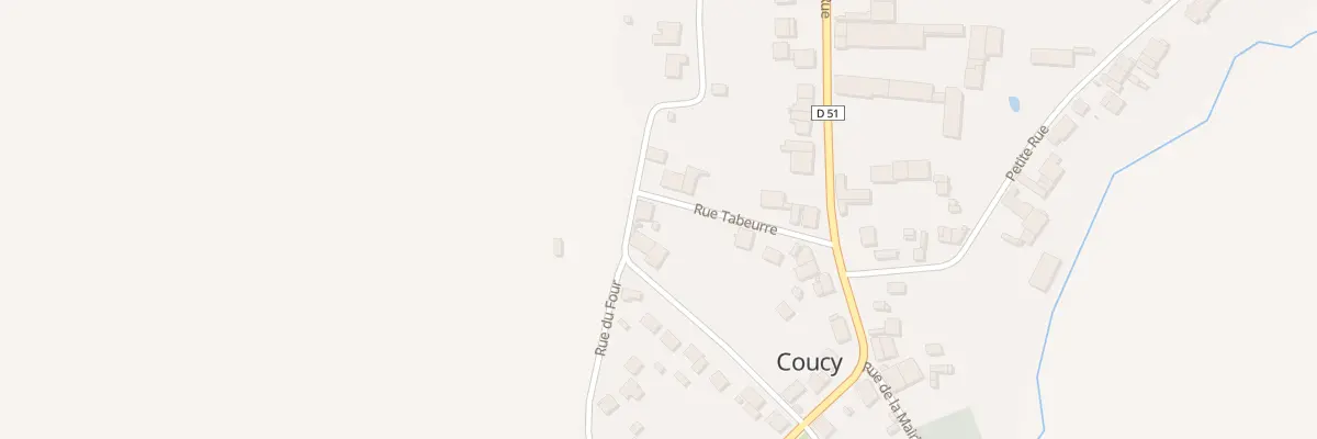 Plan du 5020 Le Village à Coucy