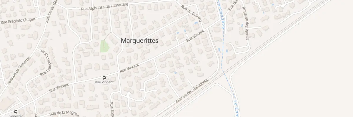 Plan du 62A Rue Vincent à Marguerittes