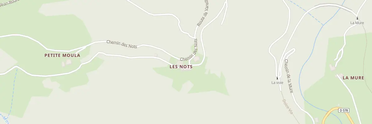 Plan du 600A Che des Nots à Saint-Cierge-sous-le-Cheylard