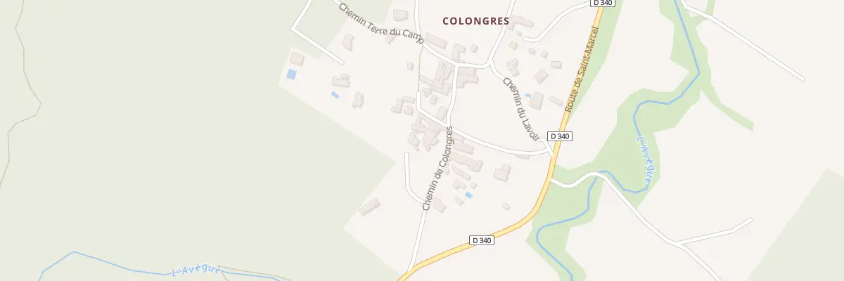 Plan du 5090 Colongres à Verfeuil