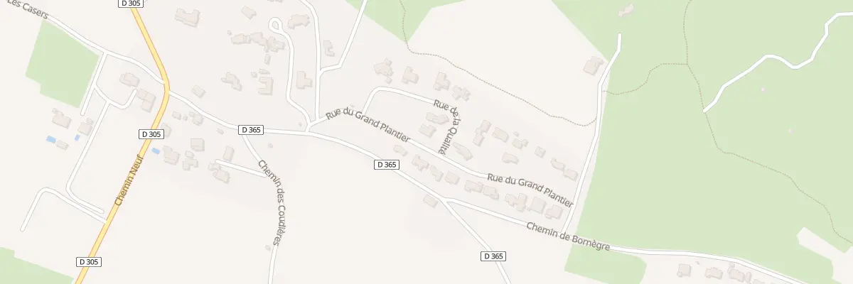 Plan du 5423 Rue de la Qualité à Saint-Maximin