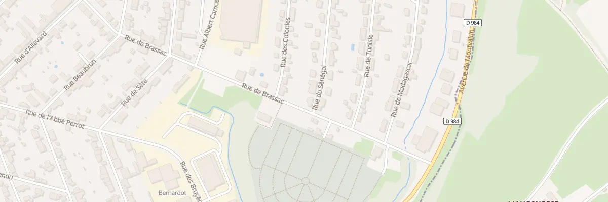 Plan du 32 Rue du Sénégal au Creusot