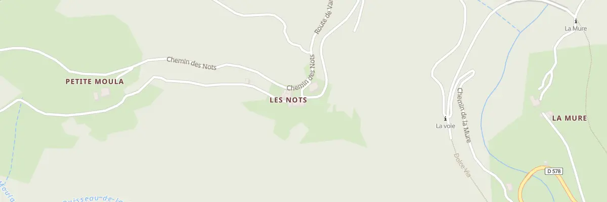 Plan du 600C Che des Nots à Saint-Cierge-sous-le-Cheylard
