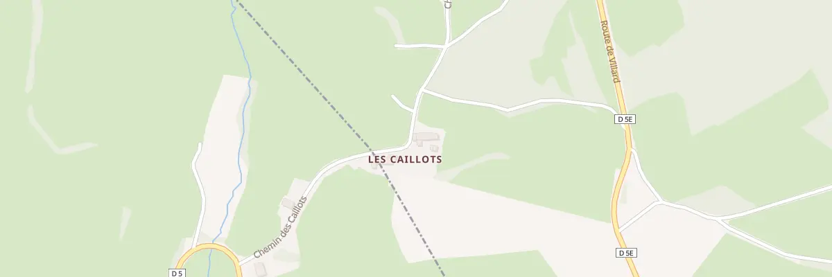 Plan du 5178 Les Caillots à Saint-Bonnet-des-Bruyères