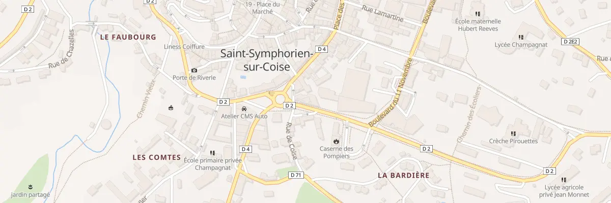 Plan du 39 Bd du 11 Novembre à Saint-Symphorien-sur-Coise