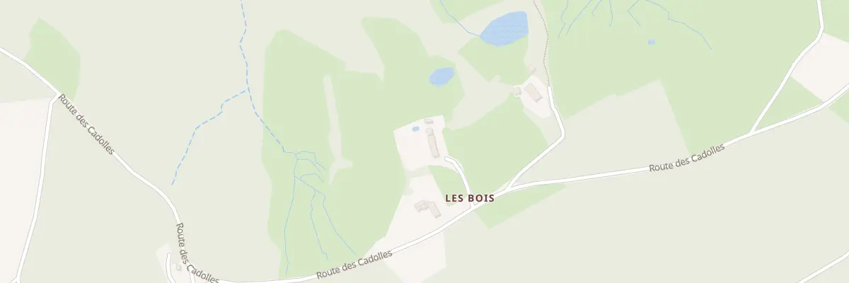Plan du 1457 Rte des Cadolles à Propières