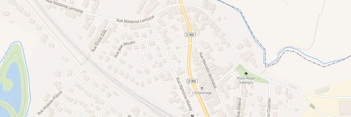 Plan du 6 Rue Alphonse Mairey à Venarey-les-Laumes