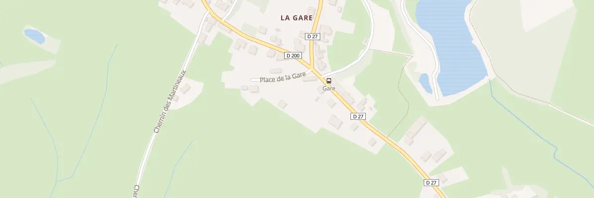 Plan du 12 Rte de Saint Bonnet à La Guiche