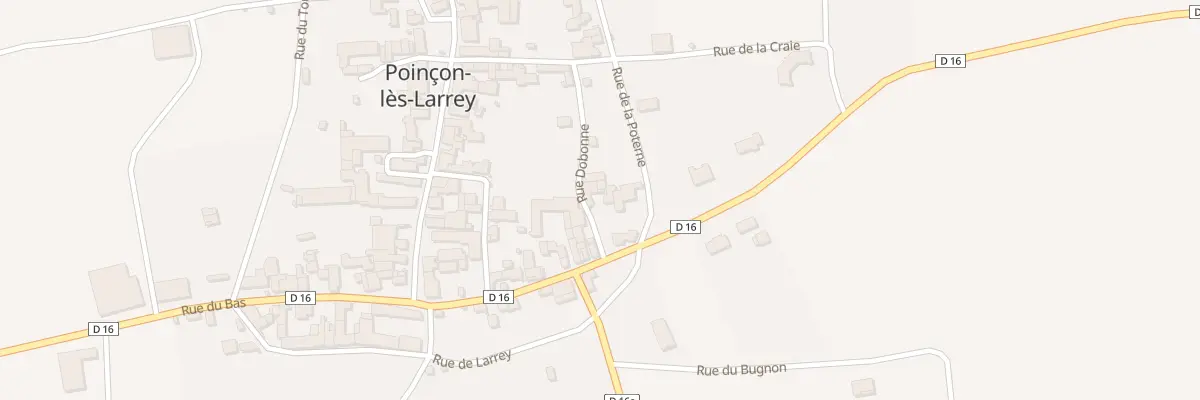 Plan du 9 Rue Dobonne à Poinçon-lès-Larrey