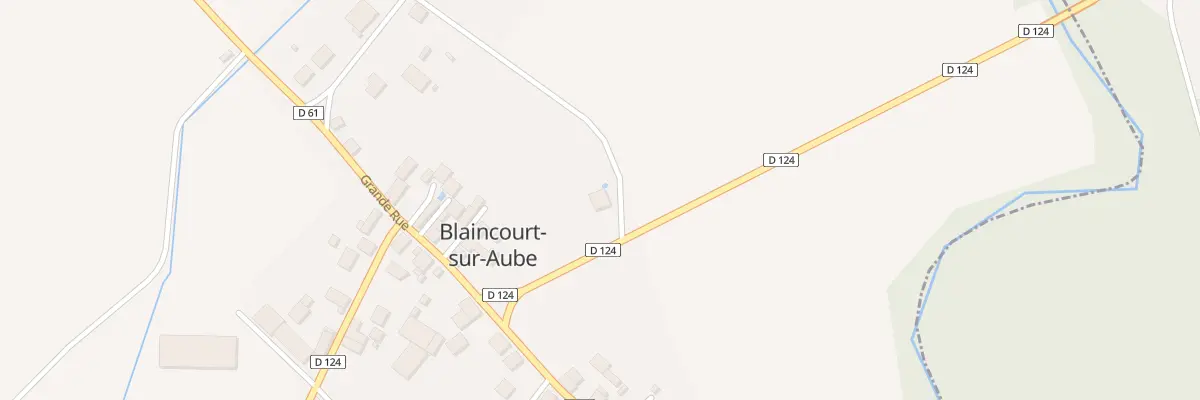 Plan du 1 Rte d’Epagne à Blaincourt-sur-Aube