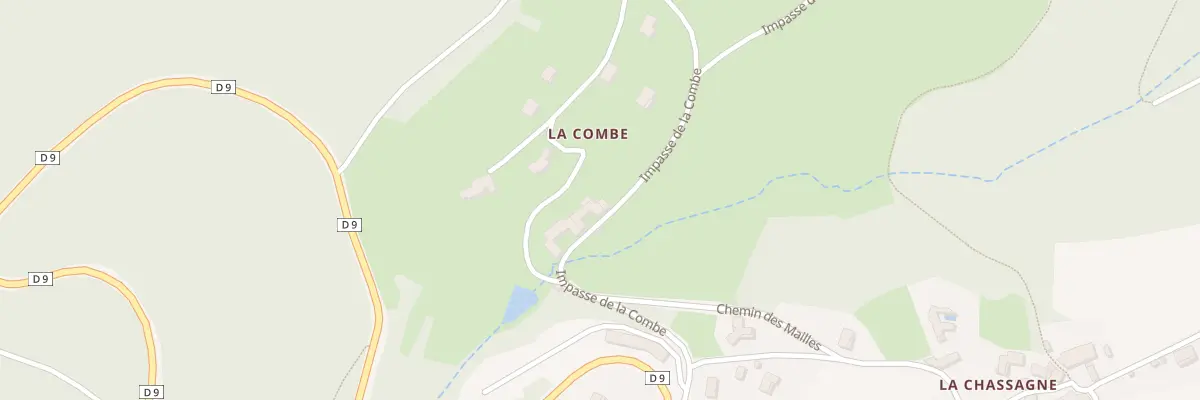 Plan du 223 Imp de la Combe à Saint-Nizier-d’Azergues