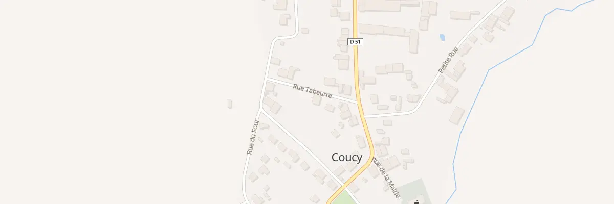 Plan du 5019 Le Village à Coucy