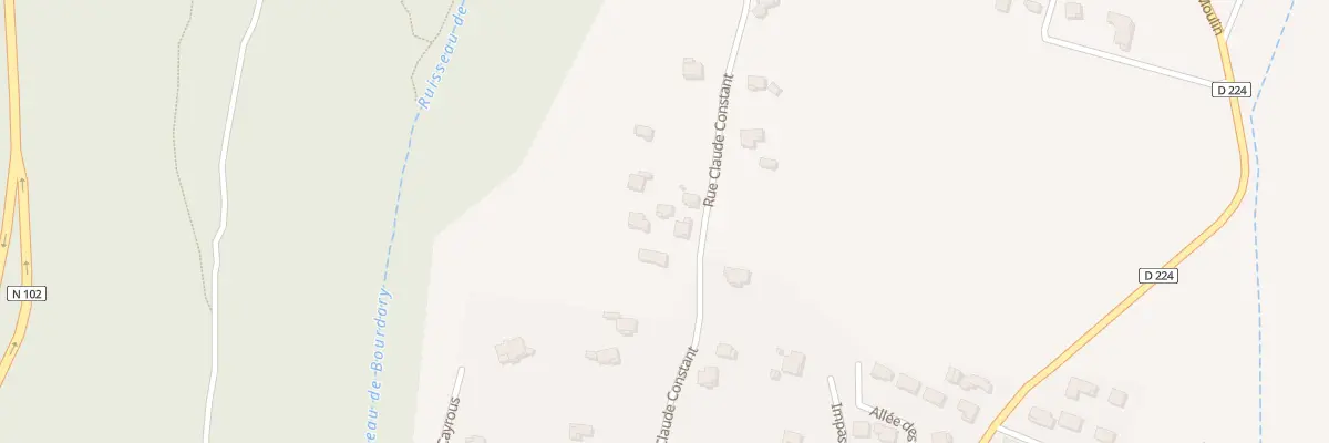 Plan du 515 Rue Claude Constant à Lavilledieu