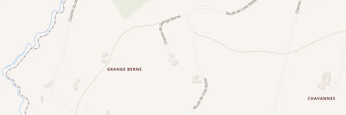 Plan du 5050 Le Pin à Châtelus