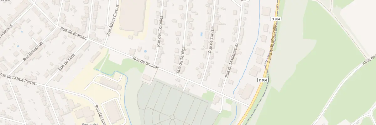Plan du 27 Rue du Sénégal au Creusot