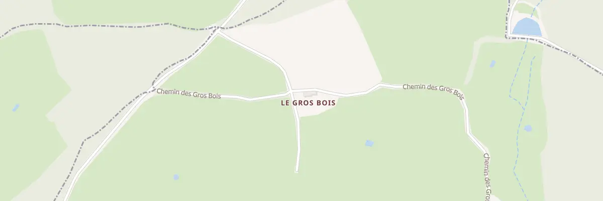 Plan du 5133 Le Gros Bois Le Rousset au Rousset-Marizy