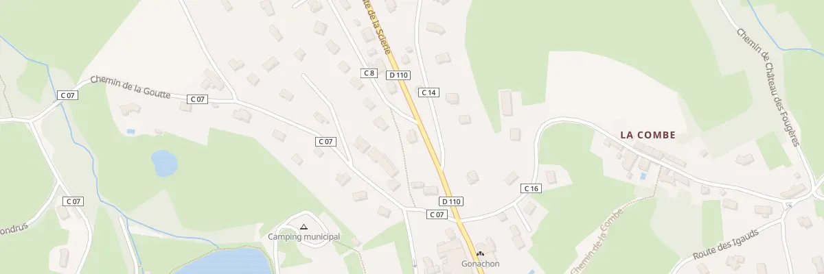 Plan du 111 Rte de la Scierie à Poule-les-Écharmeaux