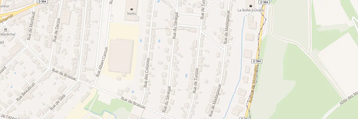 Plan du 17 Rue du Sénégal au Creusot