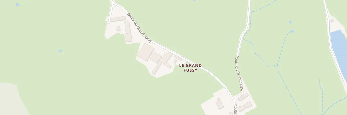 Plan du 785 Rte du Grand Fussy au Rousset-Marizy
