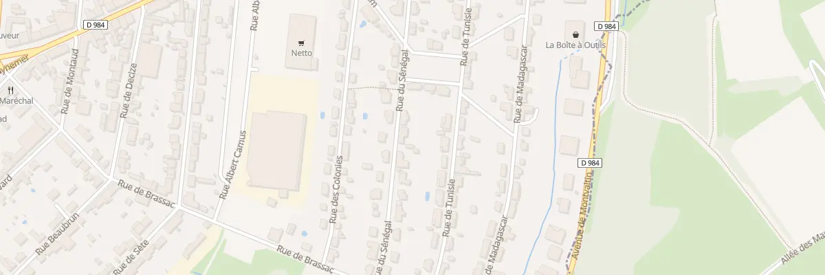 Plan du 15 Rue du Sénégal au Creusot