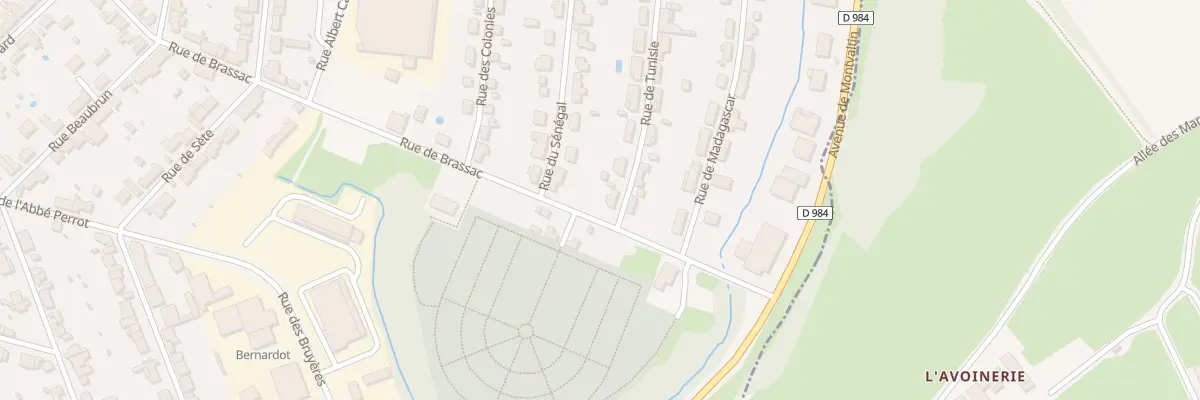 Plan du 32 Rue de Tunisie au Creusot