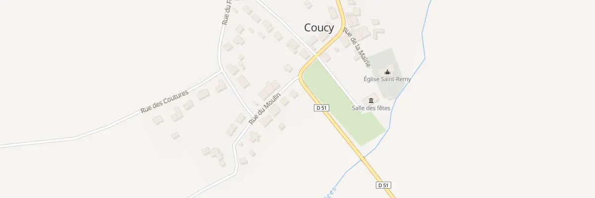 Plan du 5003A Le Village à Coucy