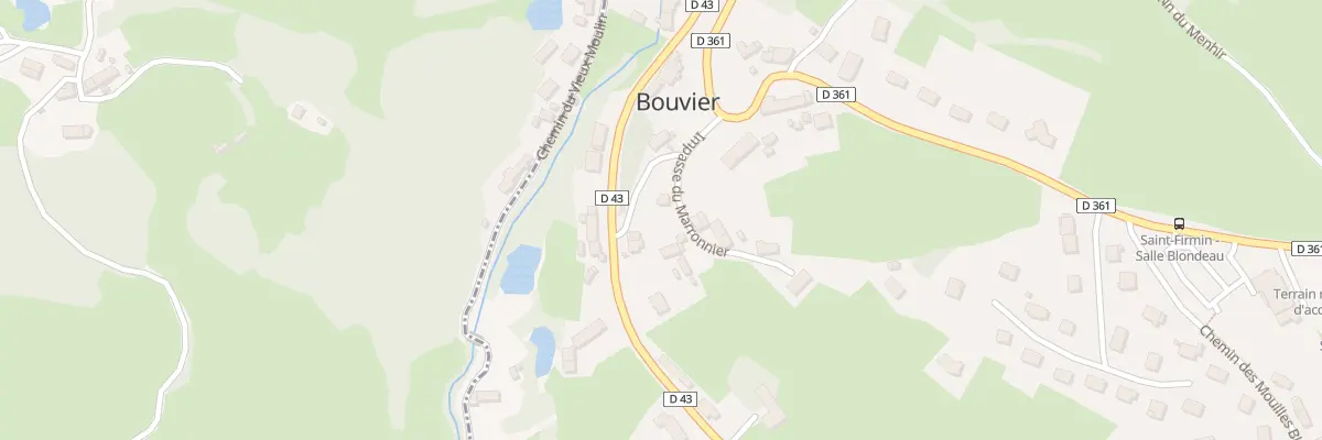 Plan du 7 Imp du Marronnier à Saint-Firmin