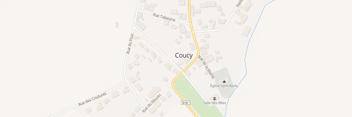 Plan du 5013 Le-Village à Coucy
