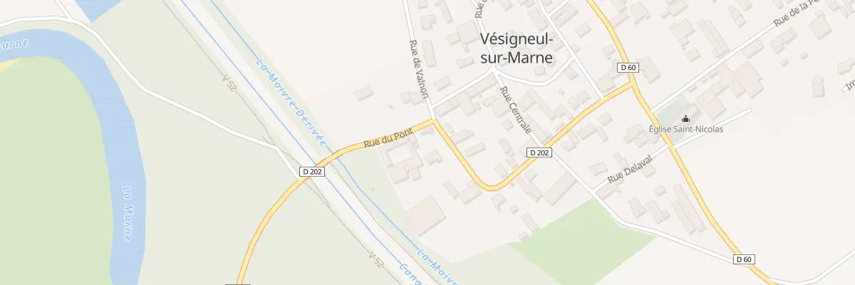 Plan du 15 Rue de Togny aux Boeufs à Vésigneul-sur-Marne