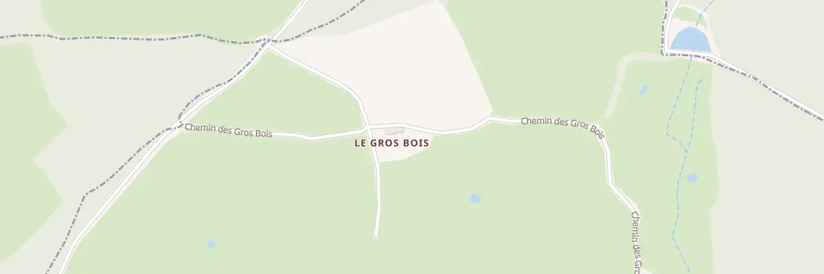 Plan du 685 Che des Gros Bois au Rousset-Marizy