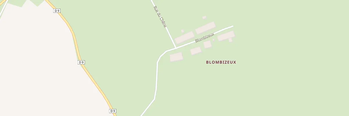 Plan du 5043 Blombizeux à Blombay