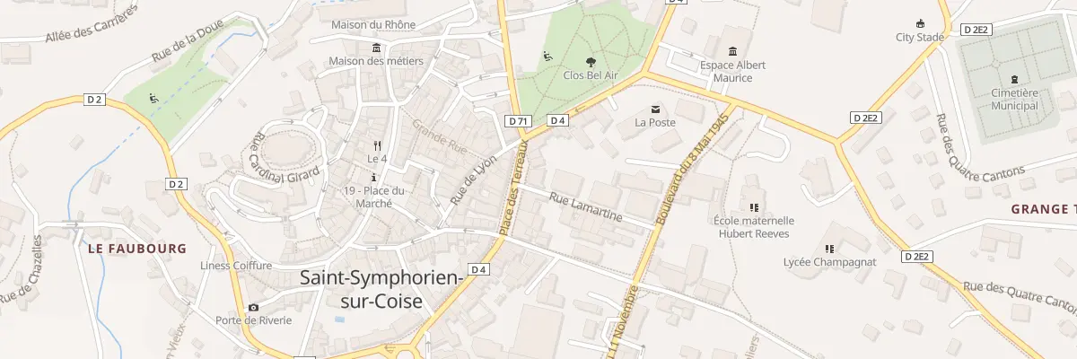 Plan du 29 Pl des Terreaux à Saint-Symphorien-sur-Coise