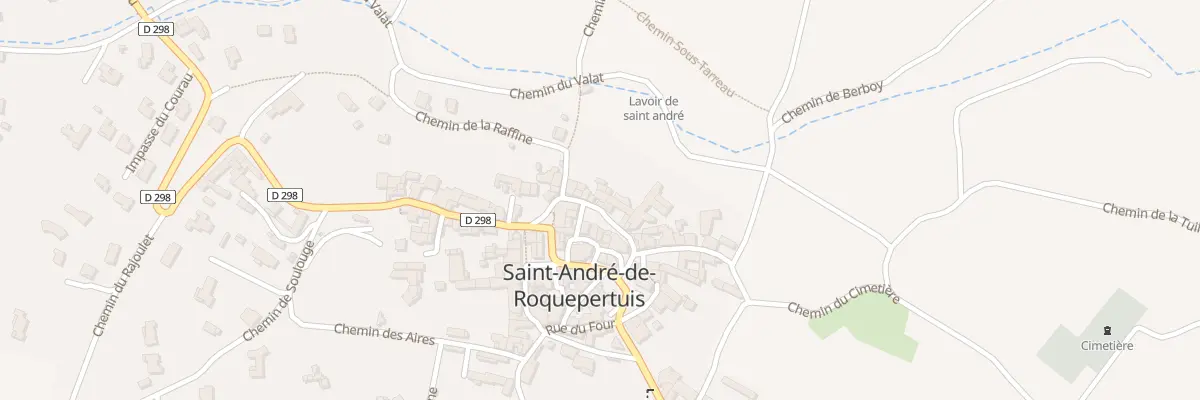 Plan du 14 Pl du Foyer Communal à Saint-André-de-Roquepertuis