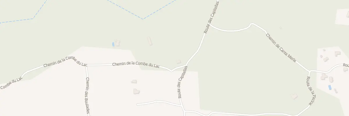 Plan du 5003 Combe du Lac au Garn