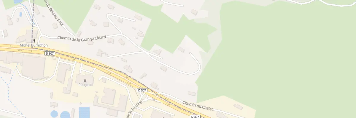 Plan du 334 Che de la Grange Cléard à Vindry-sur-Turdine